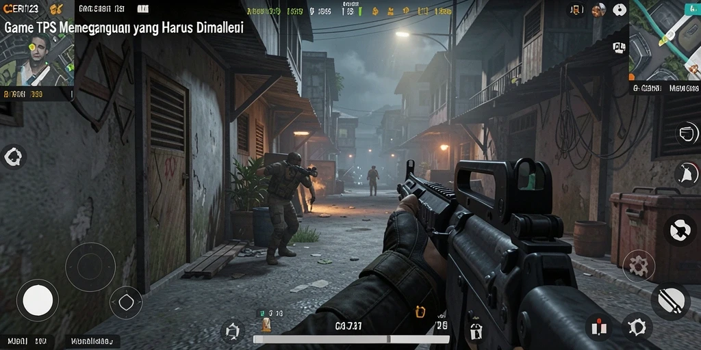 Gameplay intens di CERI123 dengan aksi menembak yang mendebarkan.