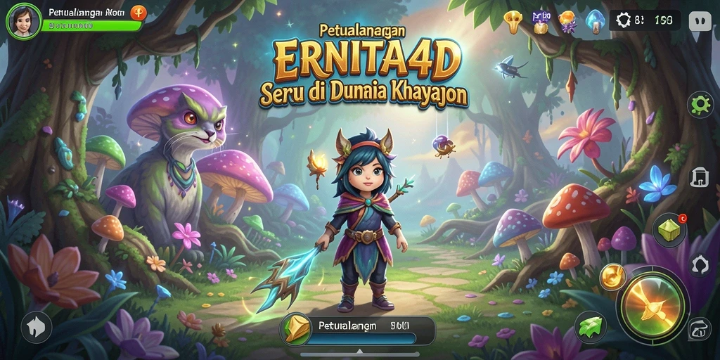 Tampilan gameplay menarik dari ERNITA4D yang penuh tantangan.