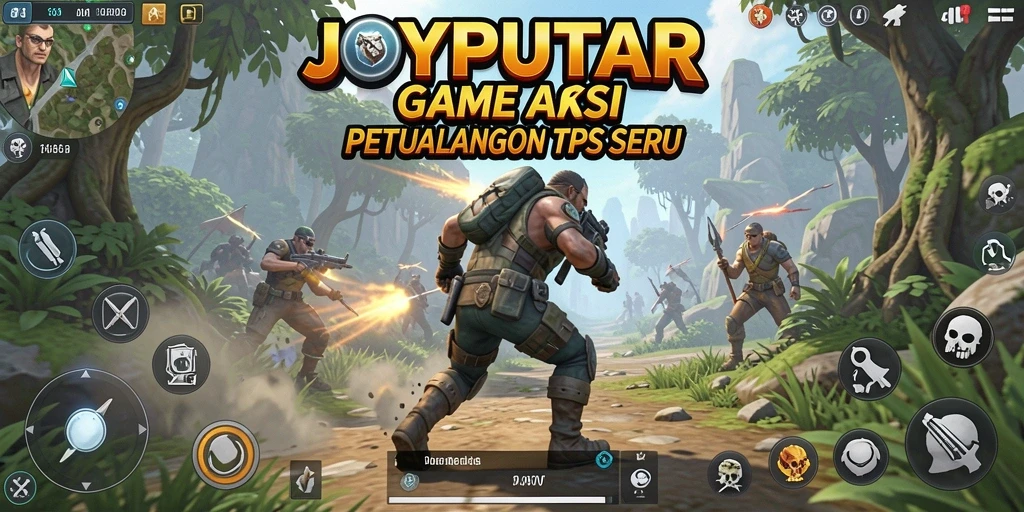 Gameplay menegangkan dalam JOYPUTAR dengan aksi seru dan grafis menawan.