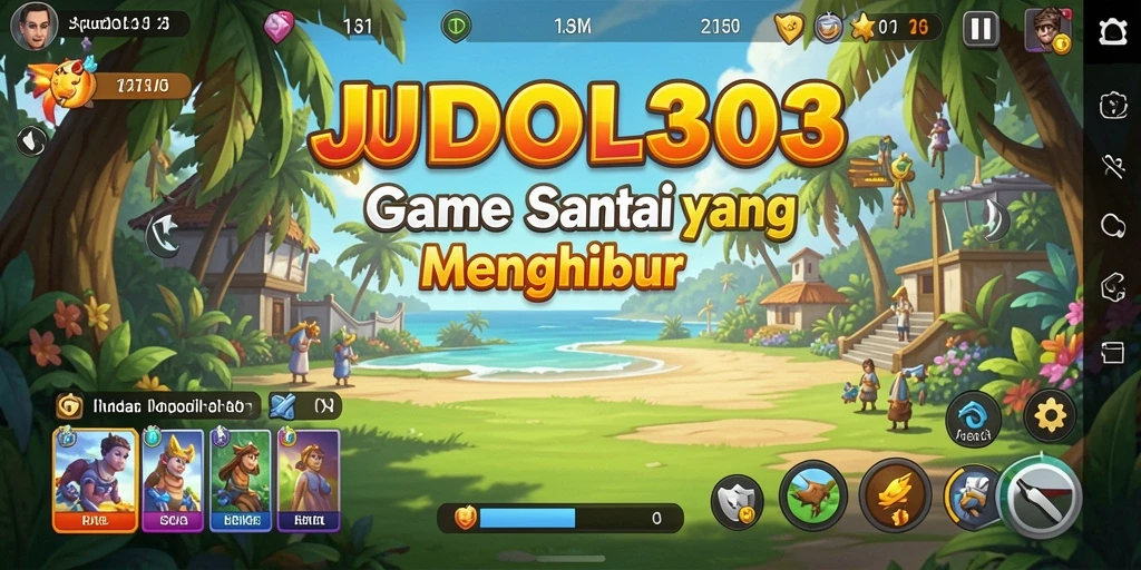 Tampilan gameplay menarik dari JUDOL303 yang membuat pemain betah.