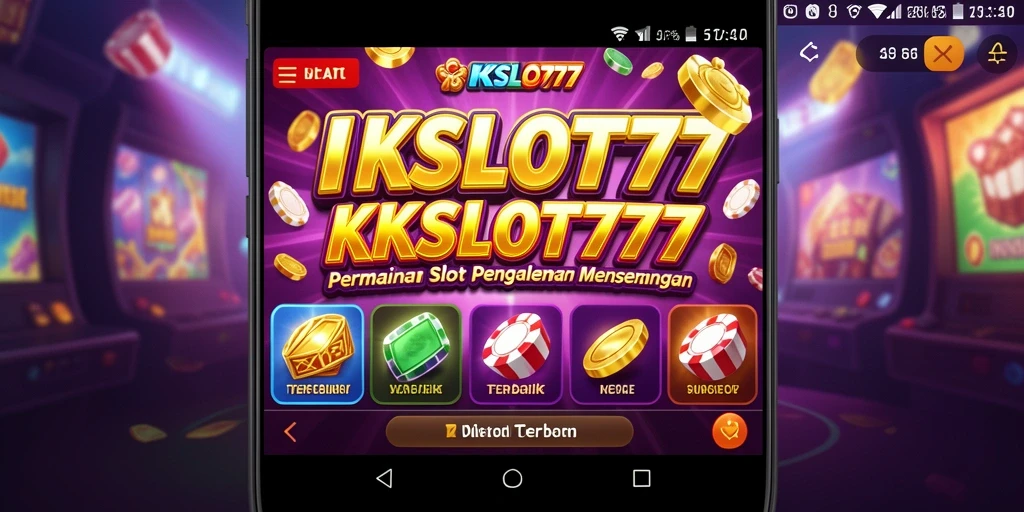 Tampilan gameplay KKSLOT777 yang menarik dan interaktif.