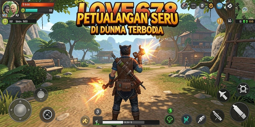 Gameplay LOVE678 yang menakjubkan dalam dunia terbuka.