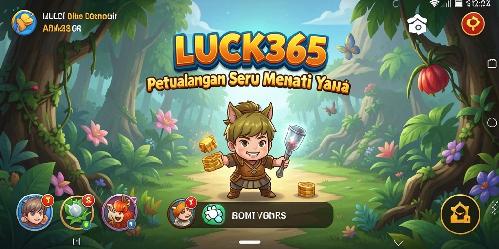 Tangkapan layar dari gameplay LUCK365 yang penuh petualangan.