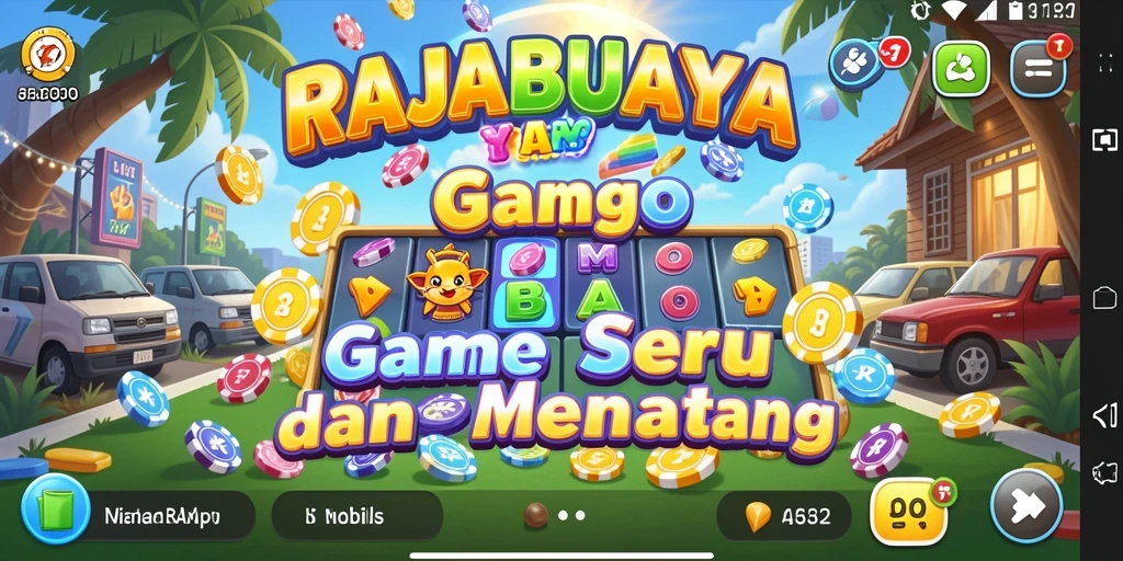 Tampilan gameplay seru dan interaktif dalam RAJABUAYA.
