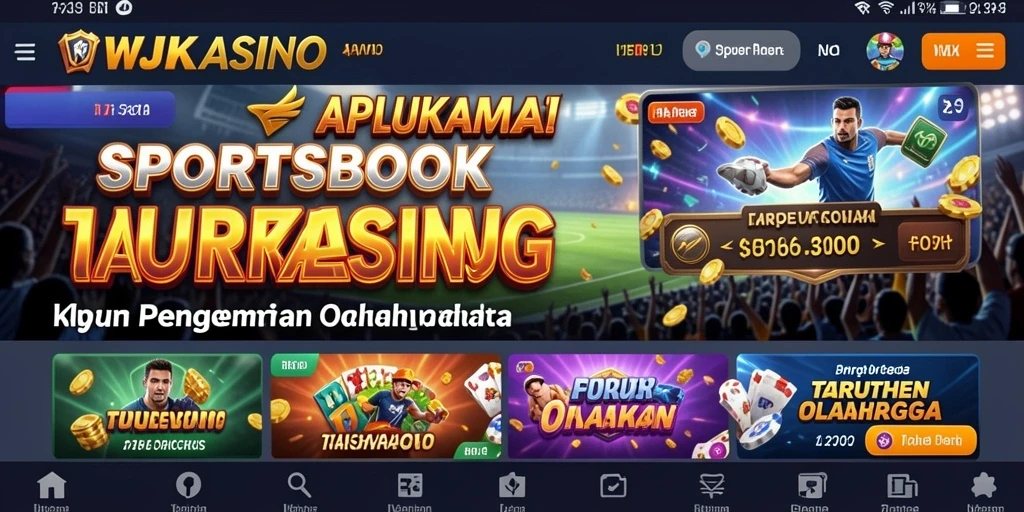 Tampilan gameplay WJKASINO yang seru dan interaktif dalam taruhan olahraga.